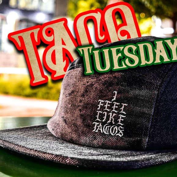 HY8PE - Limited Release "I Feel Like Tacos" Bleached & Acid-Washed Denim Cap. - Picture 4 of 8